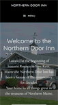 Mobile Screenshot of northerndoorinn.com